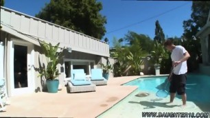 Mom And Crony S Daughter Bdsm Xxx Nina North Fucks The Pool Man