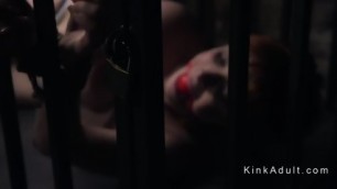 Master Anal Fucks Chained Redhead Bbw