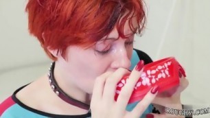 Beautiful Bdsm First Time Cummie, The Painal Cum Cat