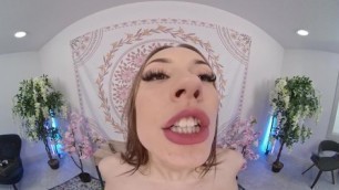 FuckPassVR - Jazmin Luv's morning seduction involves a blowjob, ass grinding, and intense pounding