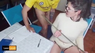 Mistress Loca tames a very unruly student