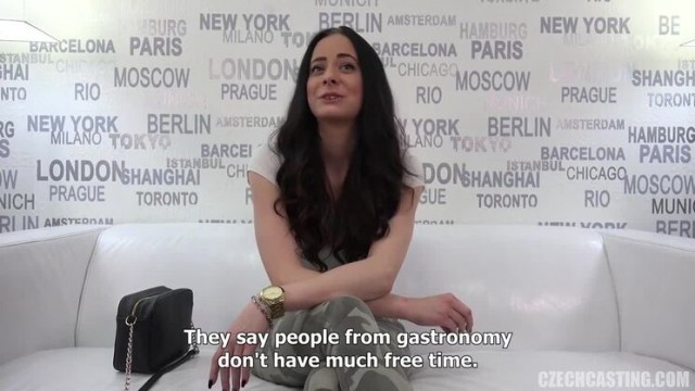 Hiring Honey Lucie, a Brunette Czech / Czech Casting - PornGO.com