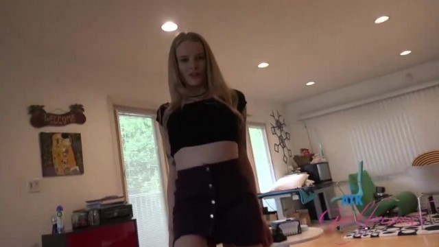 Paris White: Amateur Blonde Gets Ass Play with Toy during POV Fuck - PornGO.com