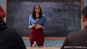 Mature Man among Students - Steve Holmes & Bella Rolland /  - PornGO.com