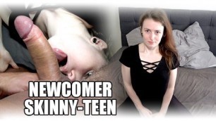 SKINNY-GIRL ALEXA DAS ERSTE MAL VOR DER KAMERA