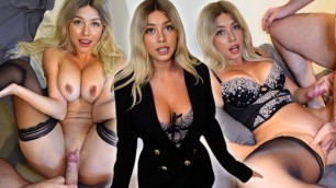 I'm Sorry Babe Please Cum on My Pussy" Girlfriend makes it up to him for Cheating with her Boss