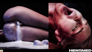 Real Life Hentai - Oviposition Aliens fuck Hot Little Dragon