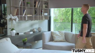 TUSHY Anal-loving Lana gives visiting Oliver the full tour