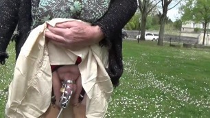 transgender travesti sounding urethral  outdoor lingerie 74a