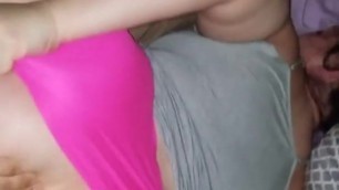 Bbw pawg wet pink pussy rubbing  ass up