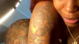 She goes in on the dildo