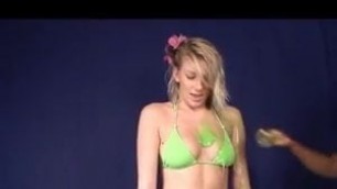 Hula girl slime masturbation