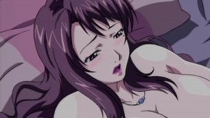Hentai MILF finds her stepson jacking off over her panties