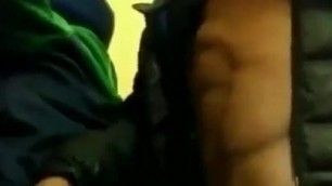 Two Blackys Fucking Open WC NY