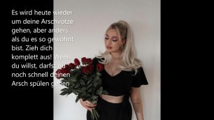 Denise.Mski ist deine Herrin und stopft deinen Arsch