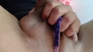 hot shemale masturbating dick hot precum