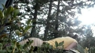 Dustin fucking Morgan in the forest