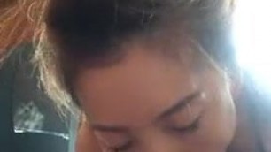 Amazing asian GF handjob