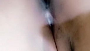 Paki Girl Rubs Boobs and Pussy