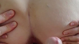 Homemade anal slut loves it