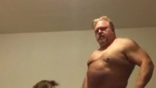 muscle chub daddy master and bbw
