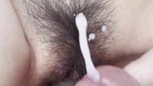 Japanese amateur wife, handjob, cumshot