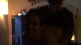 Boyfriend films cute girlfriend fucking his friend