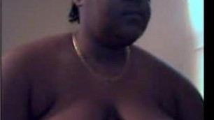 BBW ebony girl on cam