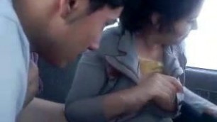 Persian Girl in Car