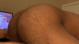 Love eating black man booty