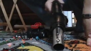 Vacuuming kids room with central vacuum