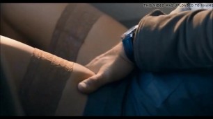 Horny women fingered in car in public