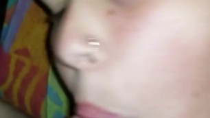 Wife sucking some more cock
