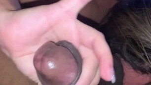 Handjob And rimming and huge cumshot