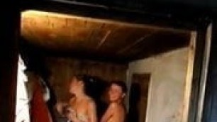 Russian girls in the bathhouse!