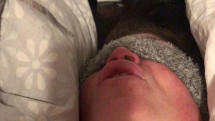 GF Bounded, Slap, Mercy, Orgasm, Cum, BDSM, BlindFold.