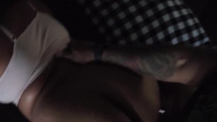 Fucking my wife doggy style until I cum