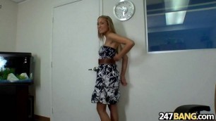Beautiful tits teen first scene Laura Love.1
