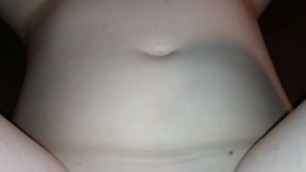 stuffing fingers in wet pussy!