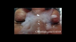 BrazilianBigButts.com sluts drenched plastered covered with a huge load of cum in their faces