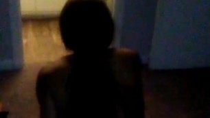 Hoodrat tranny twerk