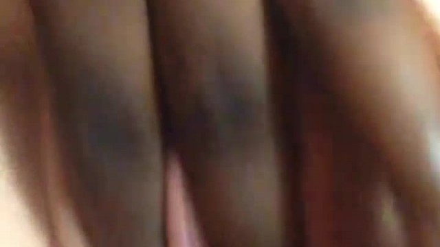 Slid her panties off and rubbed her big clit
