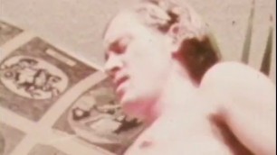 Classic porn slut takes 14 inch big cock