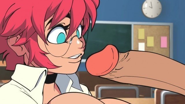 Maxine Sucks And Titfucks A Big White Cock