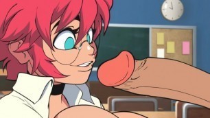 Maxine Sucks And Titfucks A Big White Cock