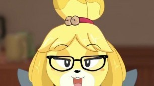 Isabelle in Tinkerbell outfit - Island Secretary Game Walkthrough - Island Secretary 1.5