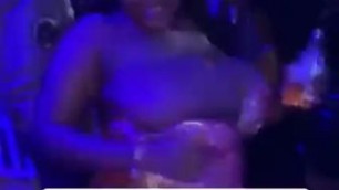 big boobs pop out in club