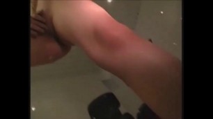 Hotel porn shoot with bea the horny teen piss slut