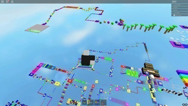 Pasando o parkur dos br roblox