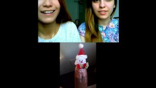 CFNM Girls React to Christmas Cock